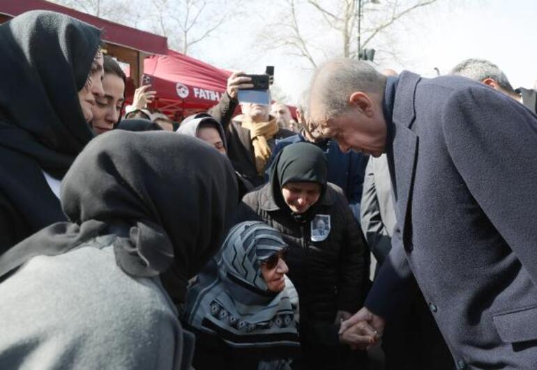 Cumhurbaşkanı Erdoğan iş insanı Kemal Coşkun'un cenazesine katıldı