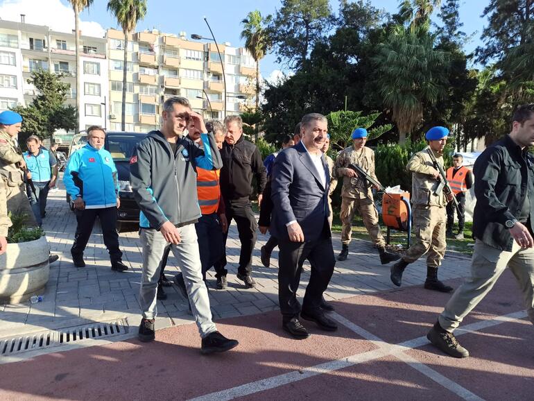 Bakan Koca, İskenderun'da