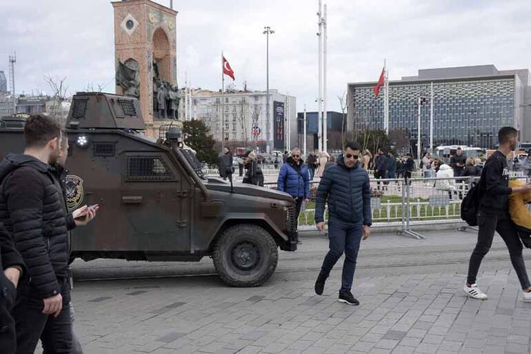 Taksim'de 8 Mart önlemleri