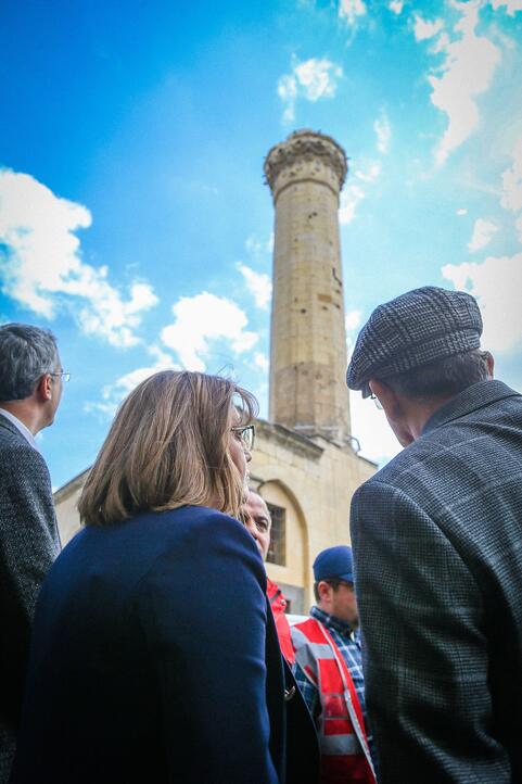 Gaziantep'te hasar gören tarihi yapılar için bilim kurulu toplanacak