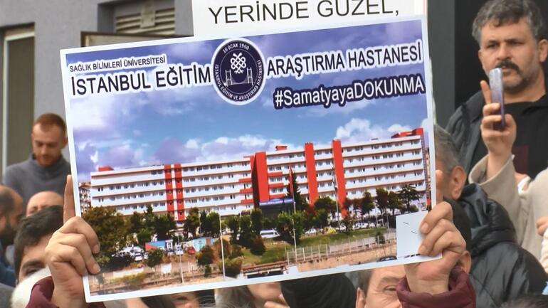 İstanbul Eğitim Araştırma Hastanesi çalışanları: Samatya'da kalmak istiyoruz