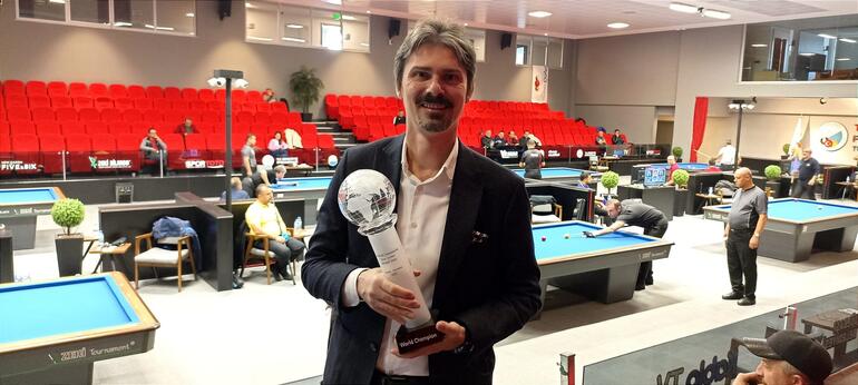 Bilardo Federasyonu Başkanı Ercan: Dünya bilardosunu domine ettik