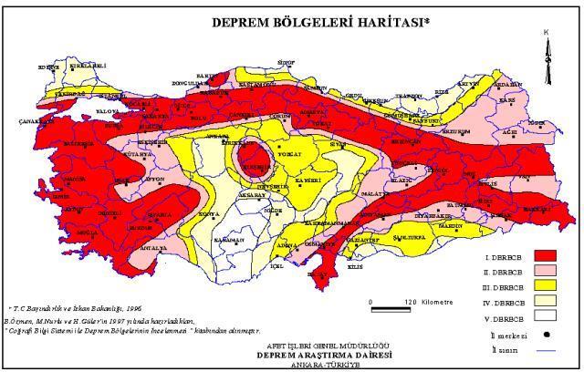 Kayseri deprem bölgesi mi? Kayseri'de fay hattı var mı? Kayseri'de fay hattı nereden geçiyor?