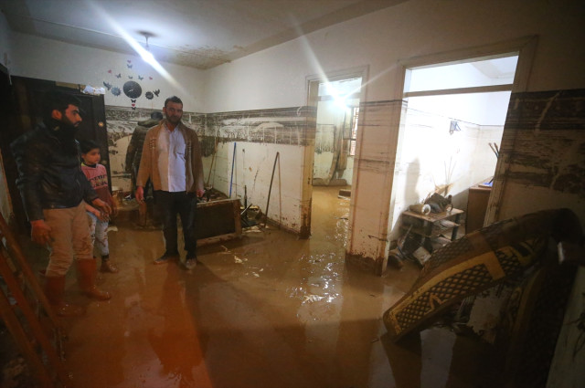 Deprem bölgesindeki sel felaketinin boyutu suların çekilmesiyle gözler önüne serildi