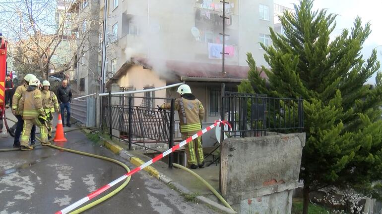 Maltepe'de ailesiyle birlikte oturduğu evi ateşe verdi