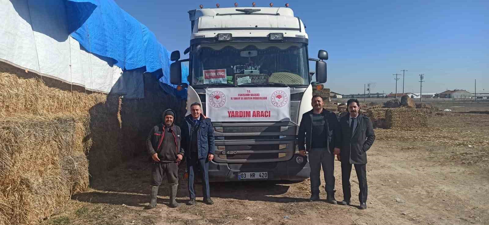 Eskişehir çiftçisi depremzede kardeşlerini unutmadı