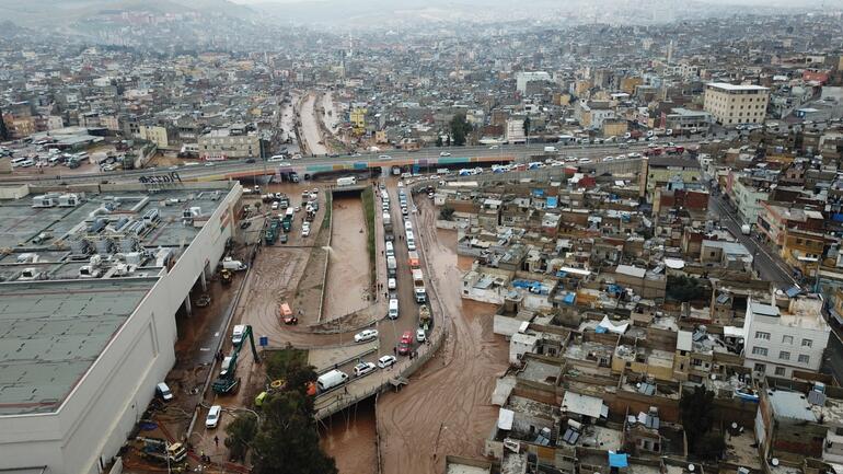 Şanlıurfa’daki sel felaketinin görüntüleri ortaya çıktı