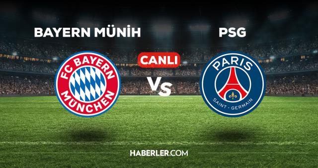 Bayern Münih PSG maçı kaç kaç, bitti mi? MAÇ SKORU! Bayern Münih PSG maçı kaç kaç, canlı maç skoru! Bayern Münih PSG canlı maç anlatımı!