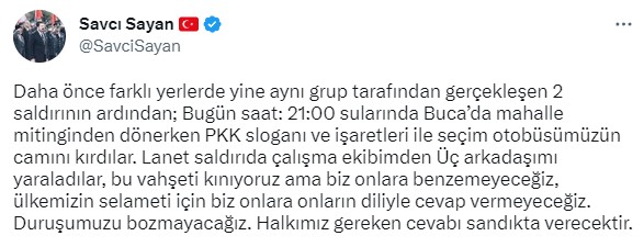 İzmir'de Kılıçdaroğlu afişlerinin olduğu kıraathaneye saldırı! CHP'li vekilin suçladığı Savcı Sayan'dan yanıt gecikmedi