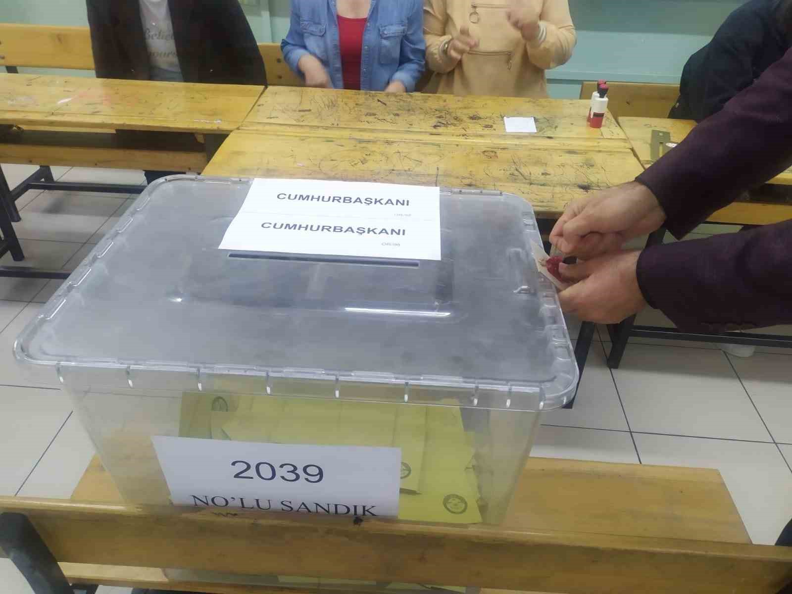 Afyonkarahisar’da oy verme işlemi sona erdi