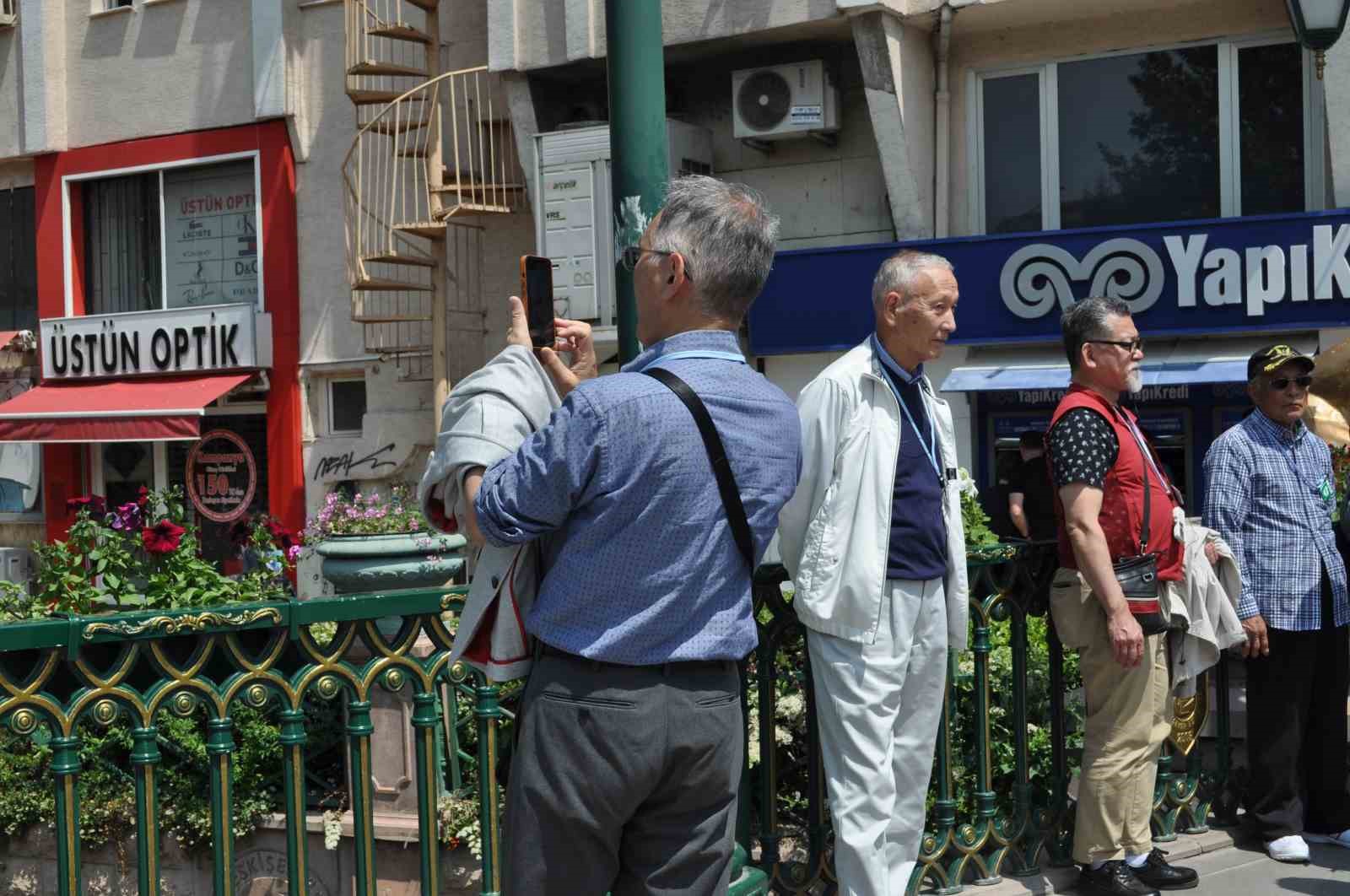 Japon turistler Eskişehir’i çok sevdi