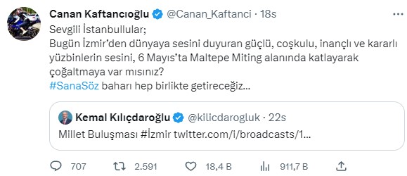 Cumhurbaşkanı Erdoğan'la aynı güne denk gelmişti! Kılıçdaroğlu'nun İstanbul mitinginin tarihi değişti