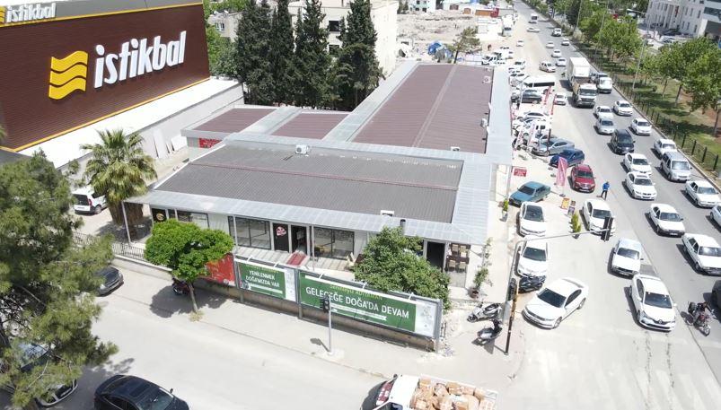 Adıyaman'da geçici iş yerleri hak sahiplerine teslim edildi