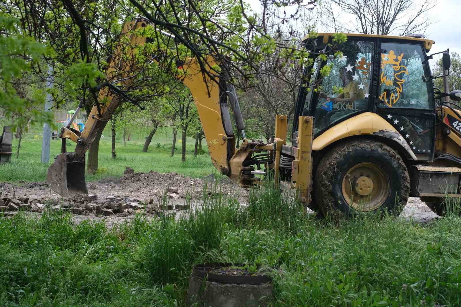 Yoncalı Mesire Alanı’nda çevre düzenlemesi