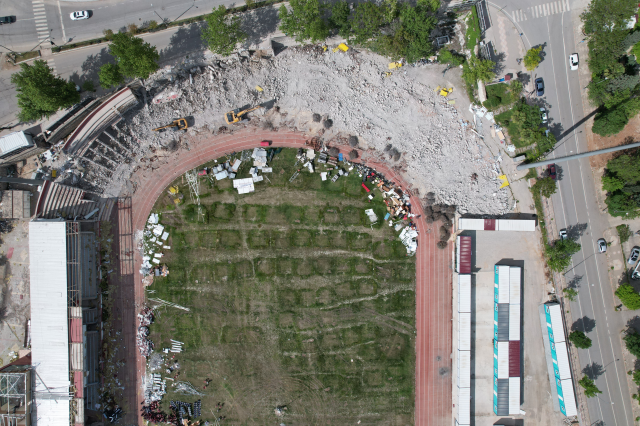 Depremden 3 ay sonra Kahramanmaraş havadan görüntülendi
