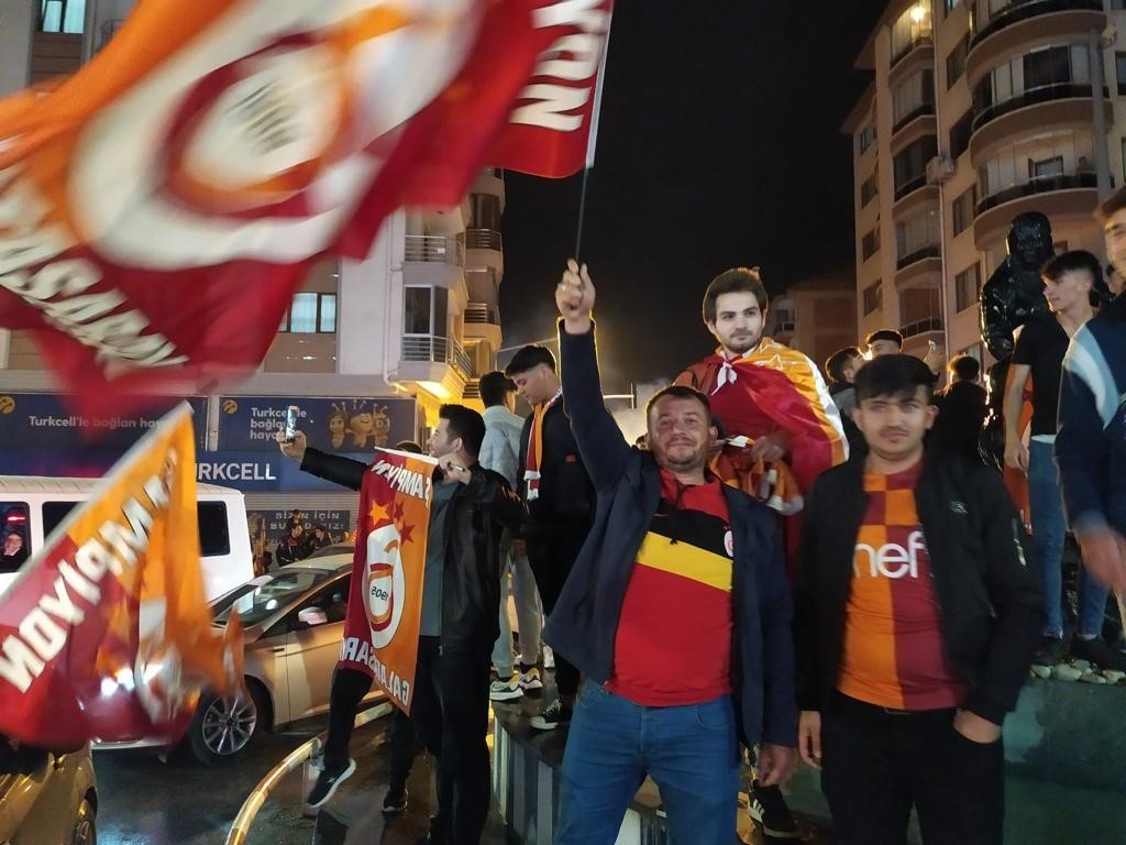 Afyonkarahisar’da sevincin adı Galatasaray
