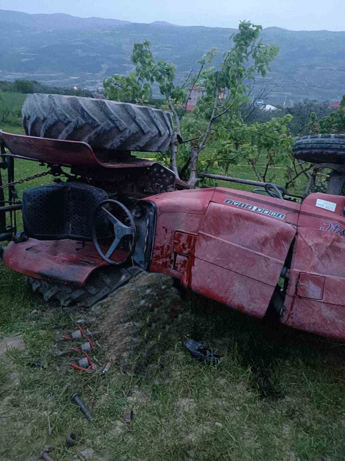 Osmaneli‘de traktör kazası: 1 ölü