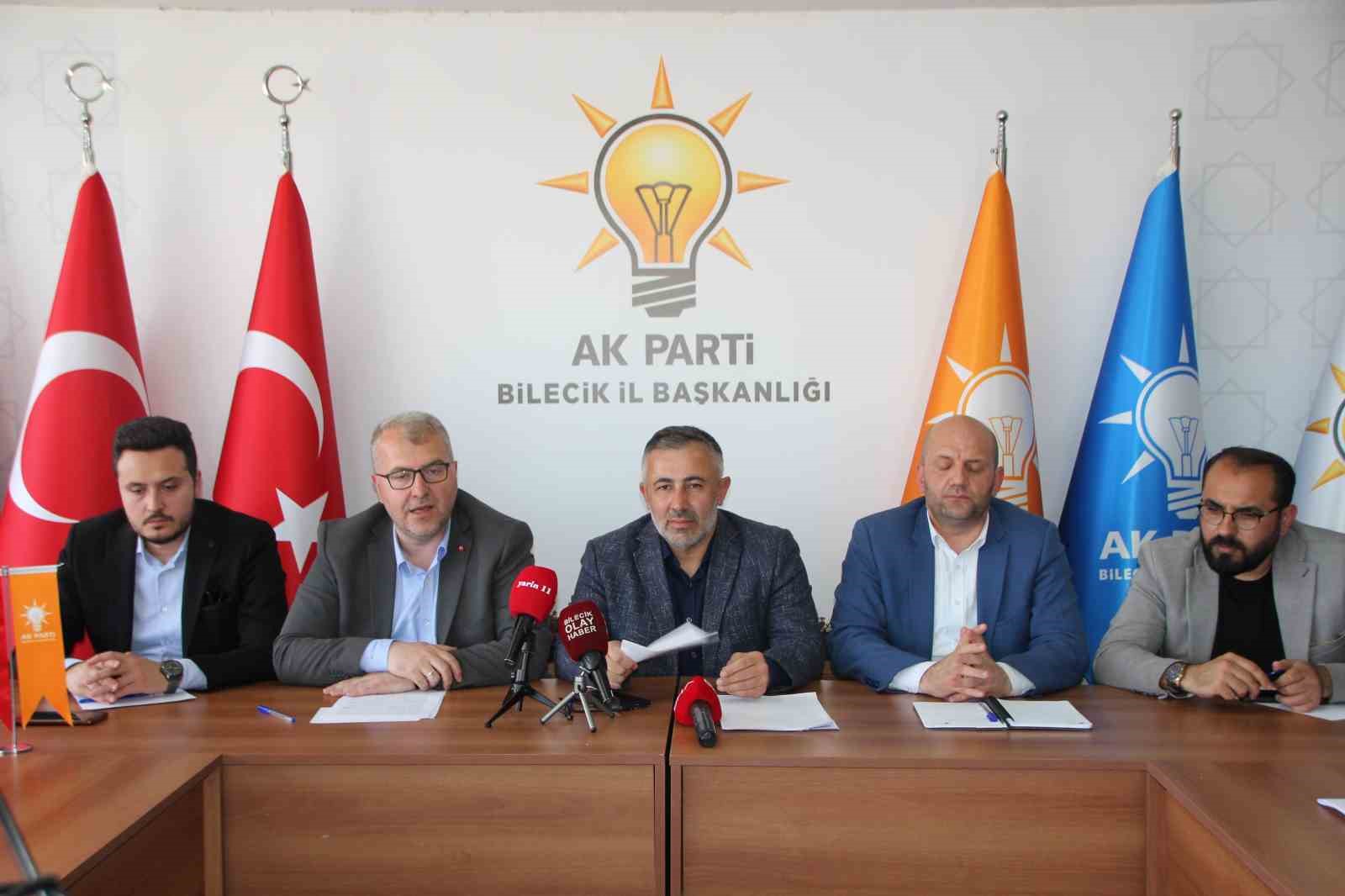 AK Parti Bilecik İl Başkanı Yıldırım’dan seçim değerlendirmesi