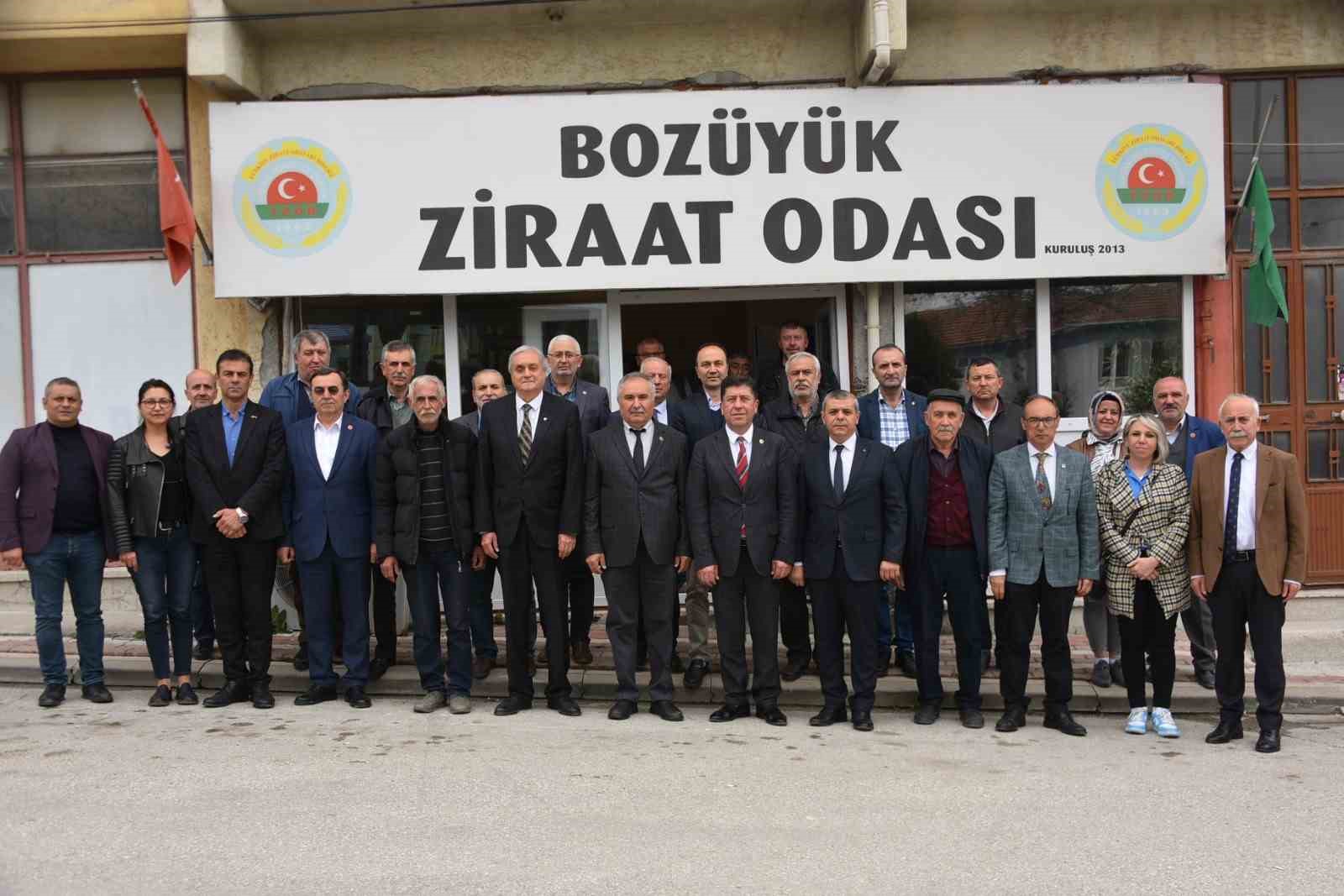 Başkan Bakkalcıoğlu yeni Ziraat Odası’nın anahtarlarını teslim etti