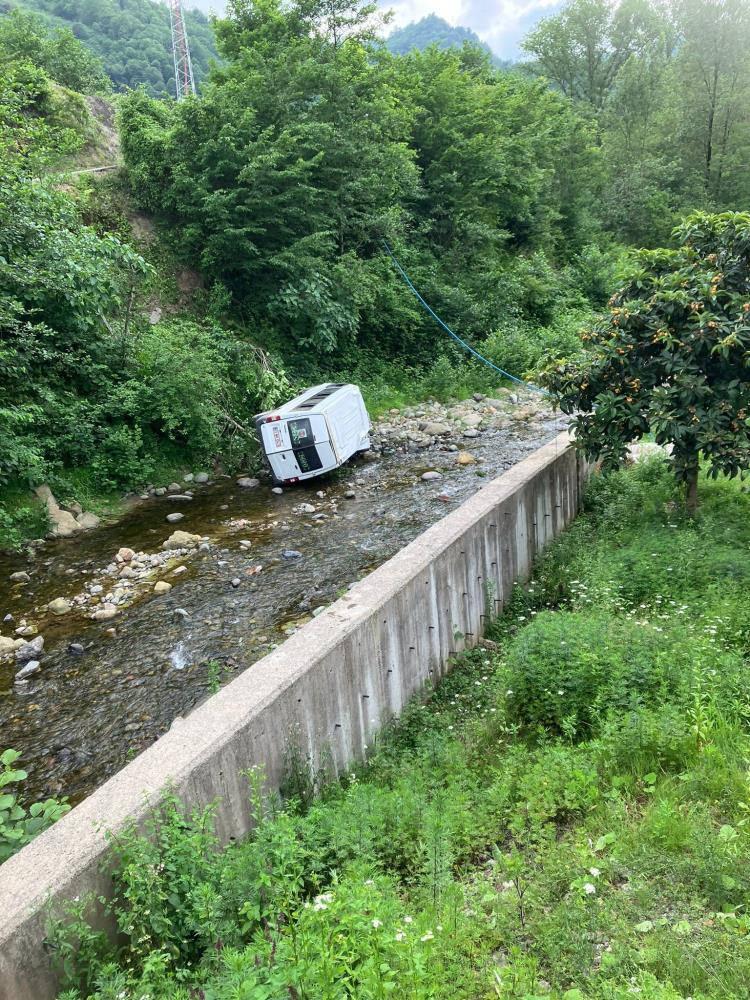 Trabzon'da trafik kazası: 1'i ağır 5 yaralı