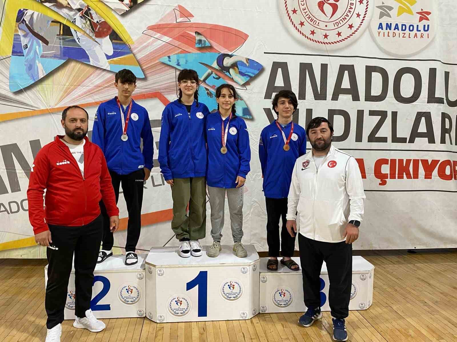 Anadolu Yıldızlar Ligi Judo grup müsabakalarında büyük başarı elde ettiler