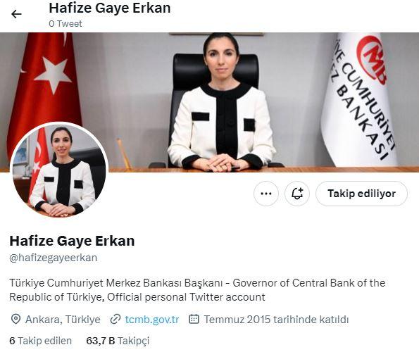 Hafize Gaye Erkan Twitter hesabı açtı! 6 hesabı takip etti