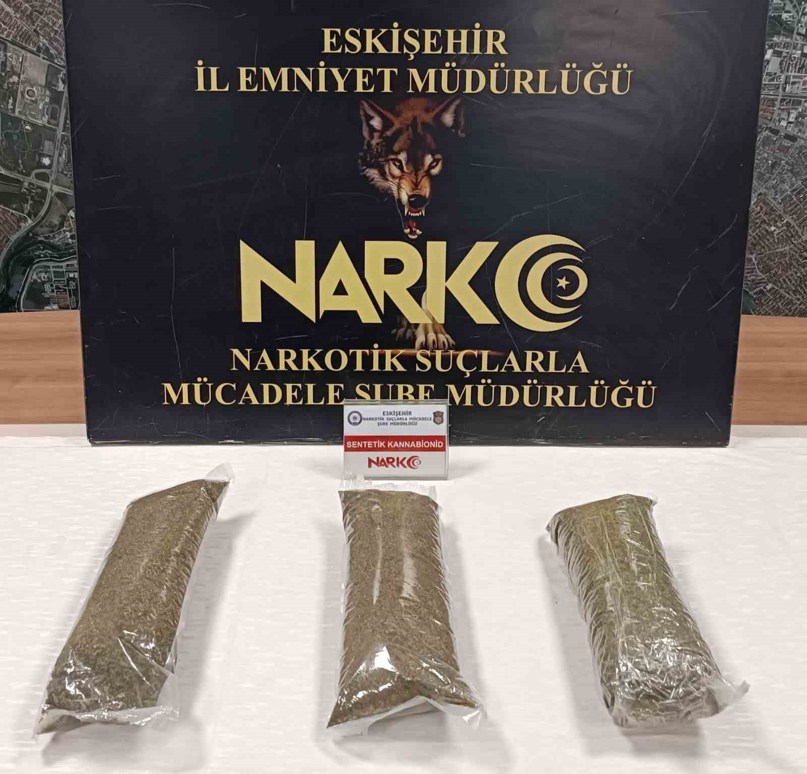 Eskişehir’de 6 kilogram uyuşturucu madde ele geçirildi