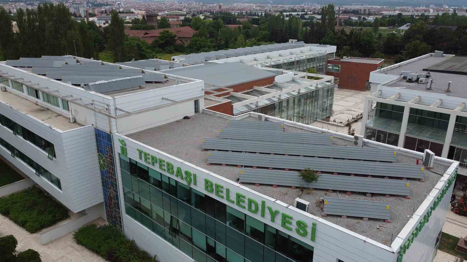 Tepebaşı hem enerji üretiyor hem çevreyi koruyor