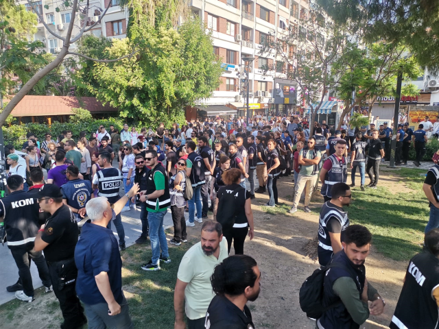 İzmir'de LGBT yürüyüşüne polis müdahalesi: 50'nin üzerinde gözaltı