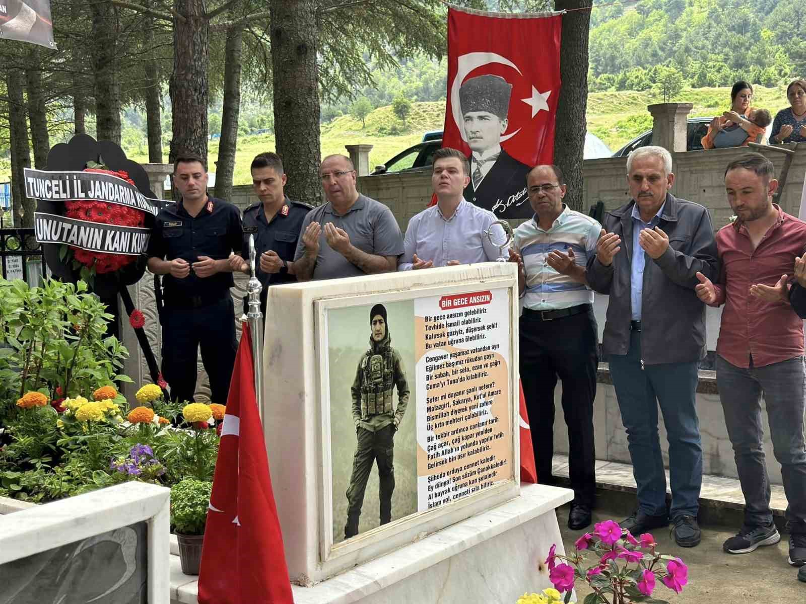 Simav’da şehit Jandarma Uzman Çavuş Emre Üçkan dualarla anıldı