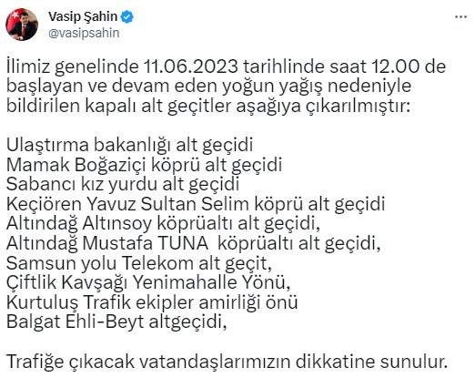 Sele teslim olan Ankara'da Mansur Yavaş'tan kritik uyarı: Taşma noktasına geldi