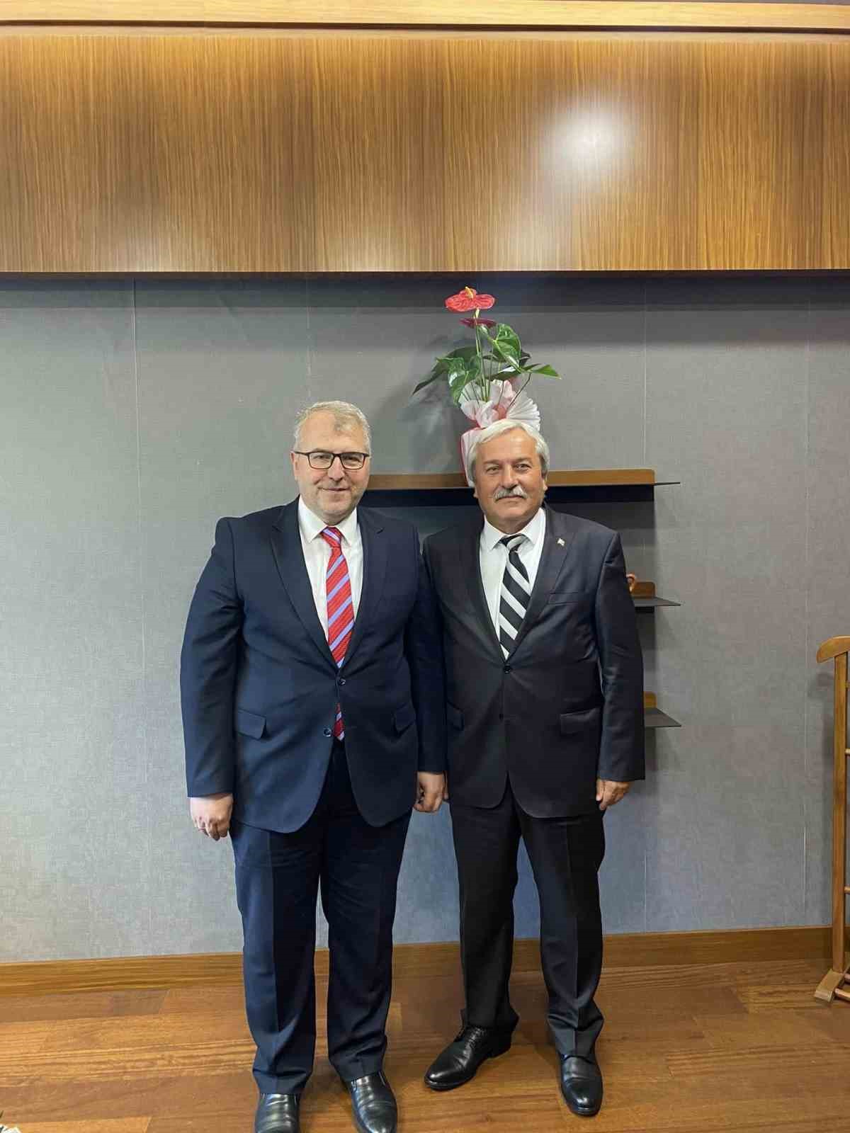 Başkan Şahin, Milletvekili Eldemir ile bir araya geldi