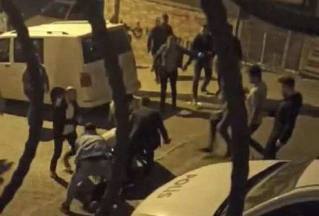 Sultangazi'de bıçaklı rehine krizi: Polis şüpheliyi bacağından vurdu