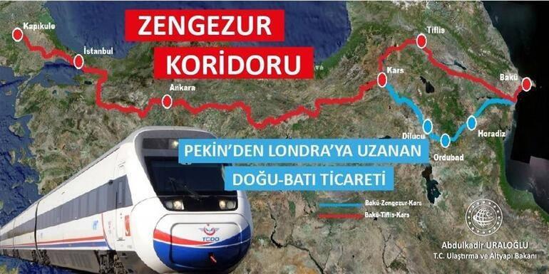 Bakan Uraloğlu: Zengezur Koridoru ticaretin artışına olumlu katkı sağlayacak