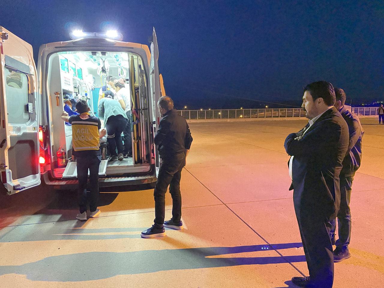 Ağrı’da başından vurulan genç ambulans uçakla Ankara'ya gönderildi