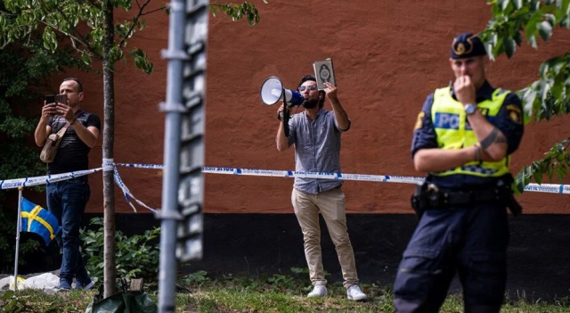 İsveç'te Kur'an-ı Kerim yakılması İslam alemini ayağa kaldırdı! Tepki yağıyor