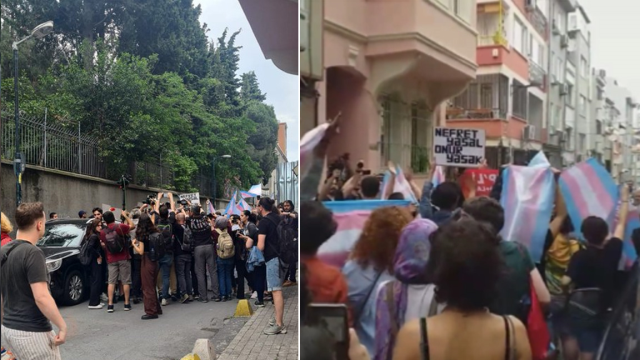 İstanbul'da izinsiz LGBT yürüyüşü yapmak isteyenleri polis müdahalesi! Gözaltılar var
