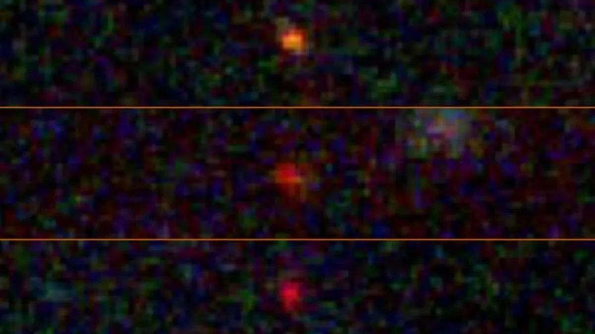 Karanlık üç nesneyi görüntüledi... James Webb Uzay Teleskobu'ndan tarihi keşif!