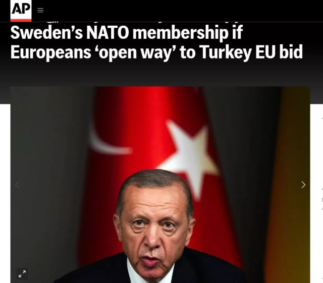 Cumhurbaşkanı Erdoğan'ın İsveç resti dünya basınında böyle yankılandı