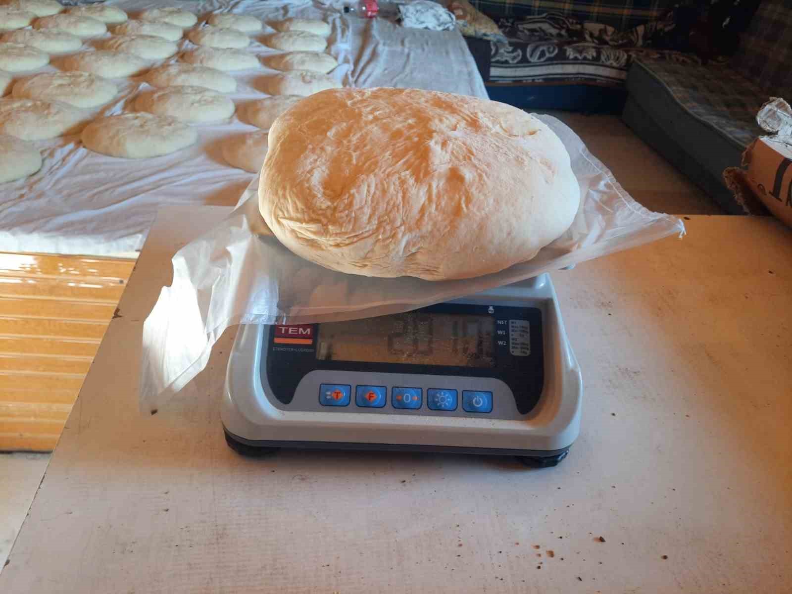 Patatesli köy ekmeği üretimi yapan fırınlarda yönelik denetim
