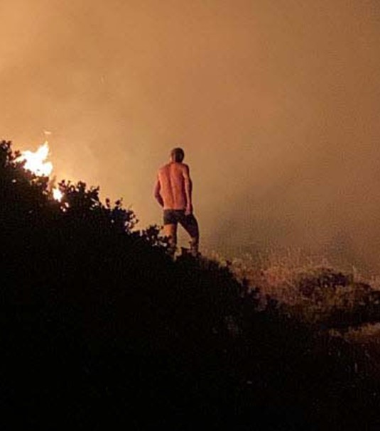 Çeşme'deki yangında ormanı kundaklayan şahıs tutuklandı