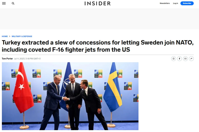 Türkiye'nin İsveç'e NATO vizesi vermesinin arkasında ne var? Dünya basını bir konuya dikkat çekiyor