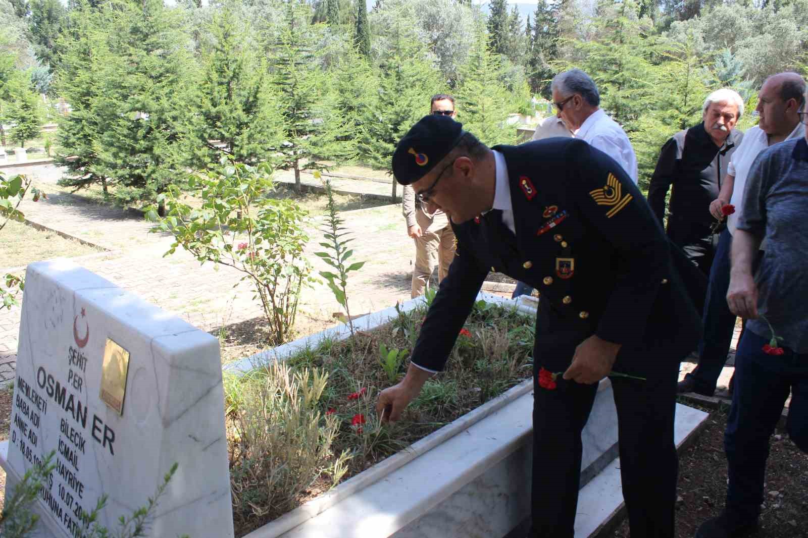 15 Temmuz Demokrasi ve Milli Birlik Günü dolayısıyla Bilecik’te tören düzenlendi