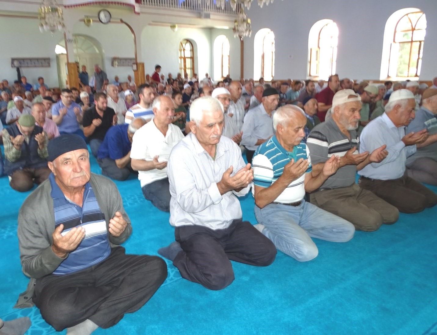 Hisarcık’ta 15 Temmuz şehitleri için mevlit okutuldu