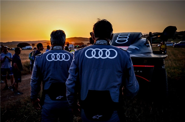 Team Audi Sport'tan Dakar provası