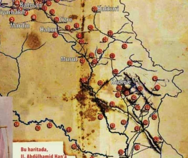 Sultan Abdülhamit'in 134 yıl önceki petrol haritası gerçek çıktı! İşte Türkiye'de petrol olan 5 şehir