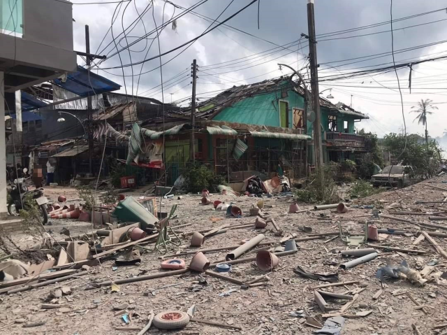Tayland'da havai fişek deposunda patlama: 9 ölü, 115 yaralı