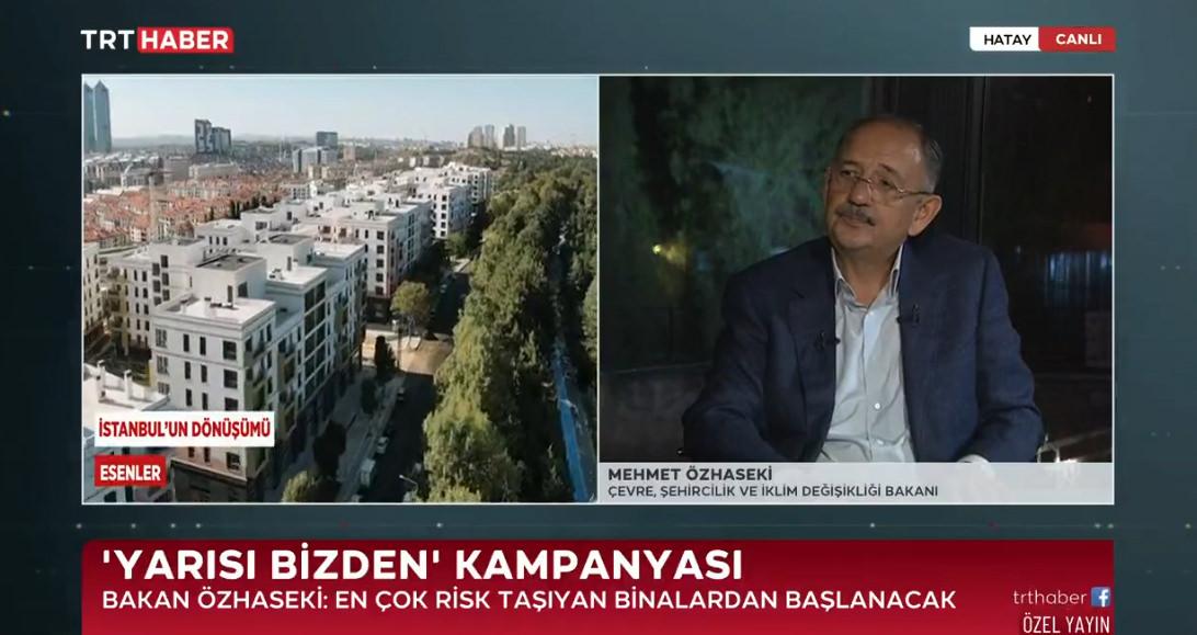 İstanbul için yeni karar! Bakan Özhaseki 'Başka çaresi yok' diyerek duyurdu
