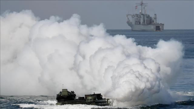 ABD ziyareti kriz çıkardı! Tayvan adasında tatbikat başlatan Çin ordusu bölgeye 42 jet ve 8 savaş gemisi gönderdi