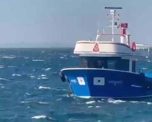 Marmara Adası'nda fırtınada alabora olan teknedeki 1 kişi hayatını kaybetti